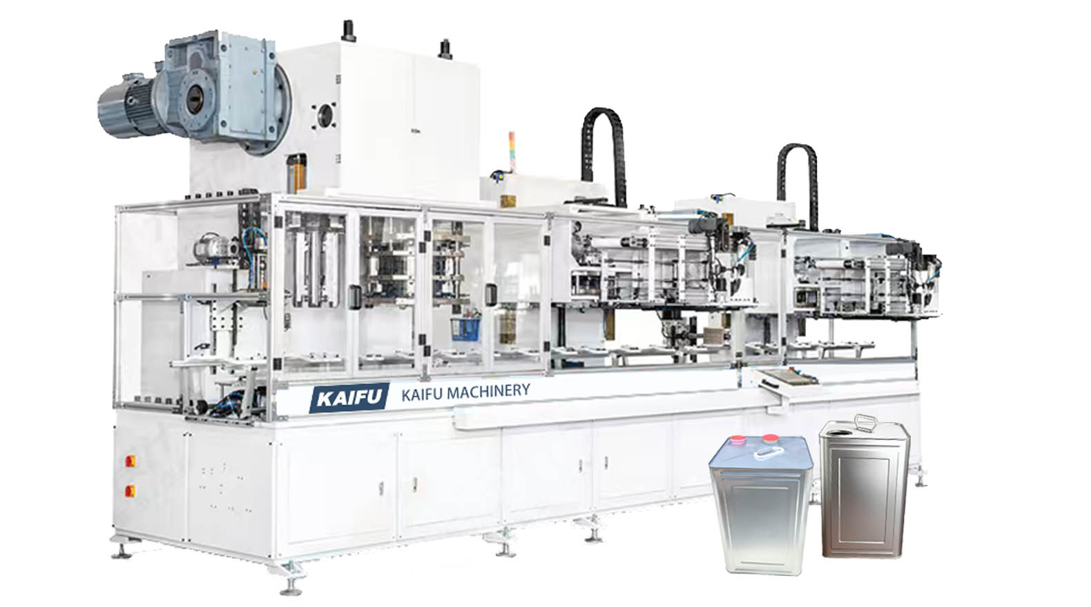 18L square can combination machine